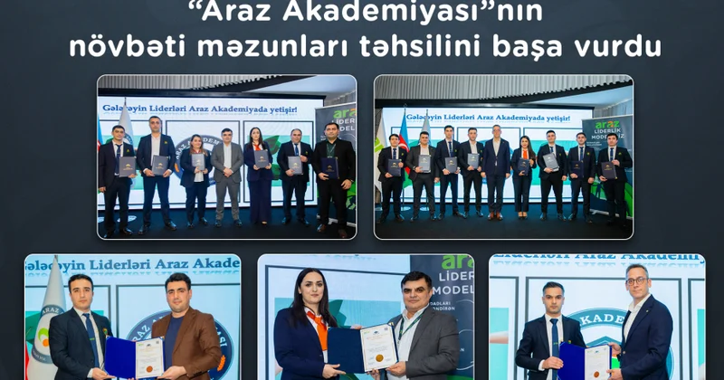 ® “Araz Akademiyası”nın “Mağaza idarəçiliyi” proqramının növbəti məzunlarına diplomlar təqdim olunub