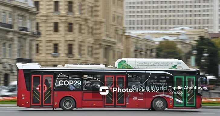 В Азербайджане в этом году общественным транспортом перевезено около полумиллиона пассажиров