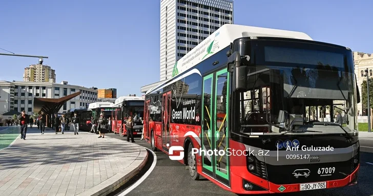 В Баку график работы маршрутных автобусов будет продлен в новогоднюю ночь
