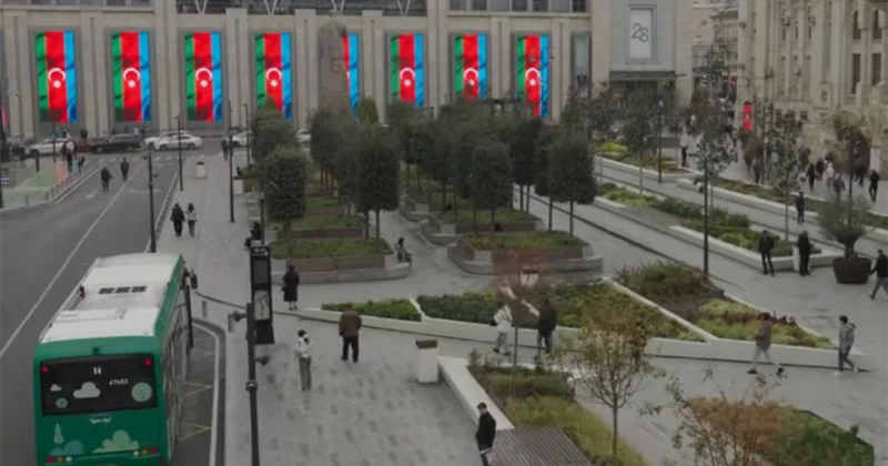 Avtomobilyönümlü şəhərdən insanyönümlü şəhərə “Euronews” Bakıdan reportaj hazırladı