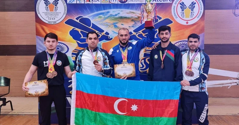 Азербайджанские борцы заняли третье место на Кубке мира ФОТО