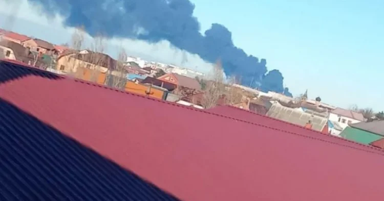 Rusiyanın Temryuk və Orenburqdakı neft və qaz obyektlərinə zərbələr endirilib