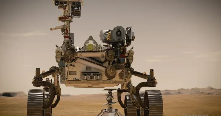 “Perseverance”da bir ilk Marsda yad obyekt aşkarladı