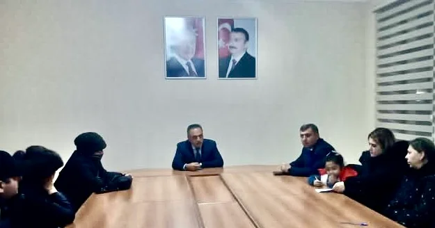 Goranboyda qəzalı binanın sakinləri tək qalmadı