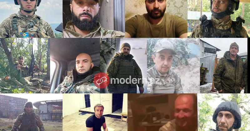 Ukraynada son 2 həftədə itkin düşən və ölən həmyerlilərimiz... FOTO