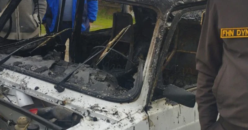 3 yaşlı uşaq maşında yanaraq öldü TƏFƏRRÜAT/VİDEO