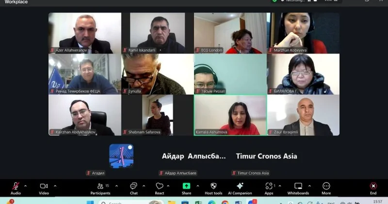 TDT na üzv ölkələrin QHT Platforması Qazaxıstan QHT ləri ilə görüş keçirib