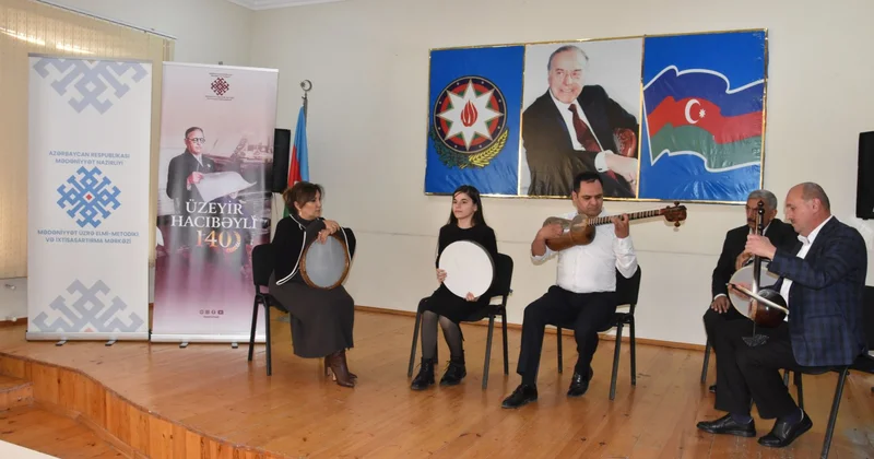 В Евлахе прошли мастер классы по специальностям гармонь и ханенде (ФОТО)