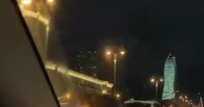 В центре Баку произошла цепная авария ВИДЕО