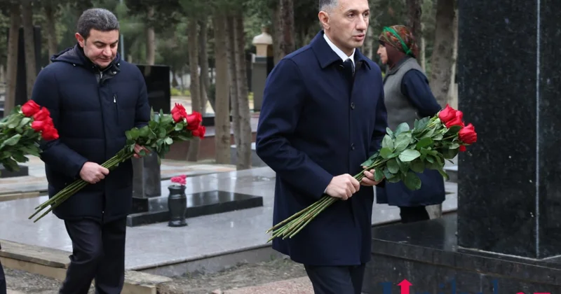 Nazir və AZAL prezidenti İkinci Fəxri xiyabanda FOTOLAR