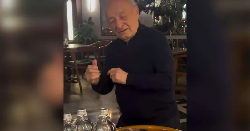 Ömər Eldarov ad günündə rəqs etdi VİDEO