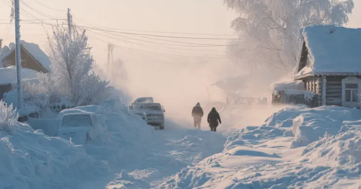 Dünyada ən şiddətli şaxta burada qeydə alındı