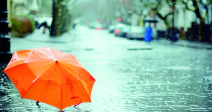 Aranda yağış, dağlarda qar...