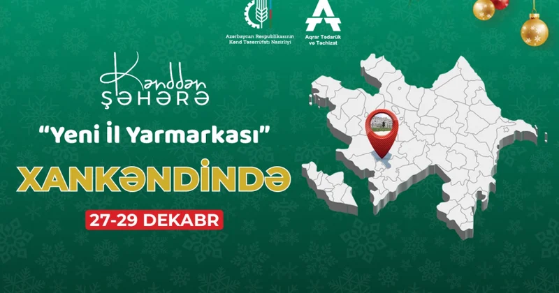 Xankəndidə ilk dəfə Yeni il yarmarkası təşkil olunacaq