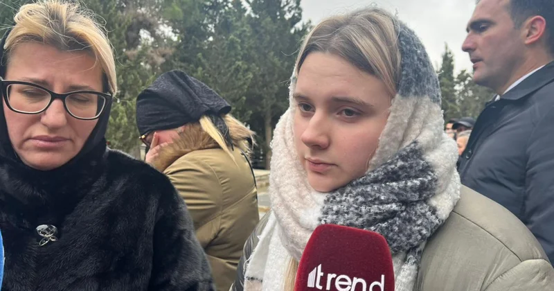 Atam uçuşu bitirib Yeni İli bizimlə qeyd etmək istəyirdi İqor Kşnyakinin qızı