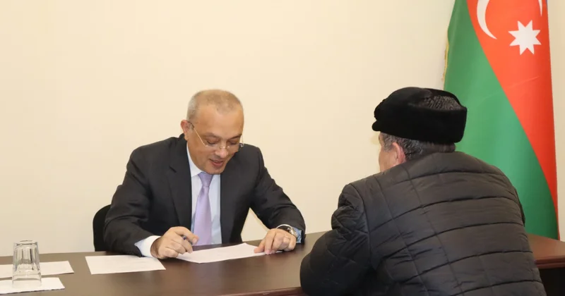 ADSEA sədri Masallıda vətəndaşları qəbul edib