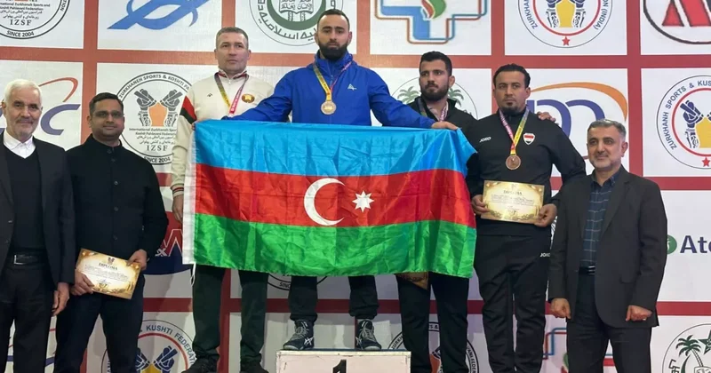 Азербайджан успешно выступил на Кубке мира по зорхане и пехлеванской борьбе ФОТО