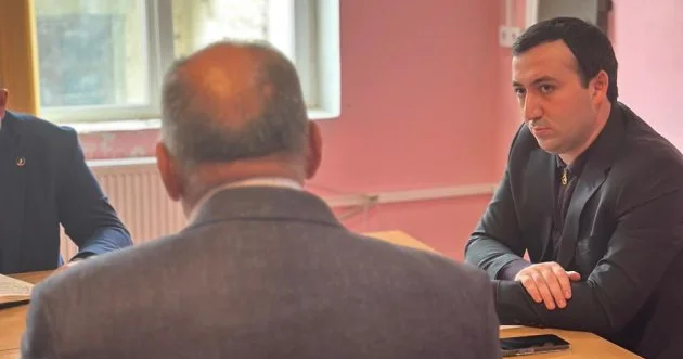 Deputat Mahir Süleymanlı seçiciləri ilə görüşüb