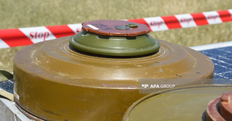 Çin azad olunmuş ərazilərdə mina təmizləmə işləri üçün 2 milyon yuan maliyyə yardımı ayırıb