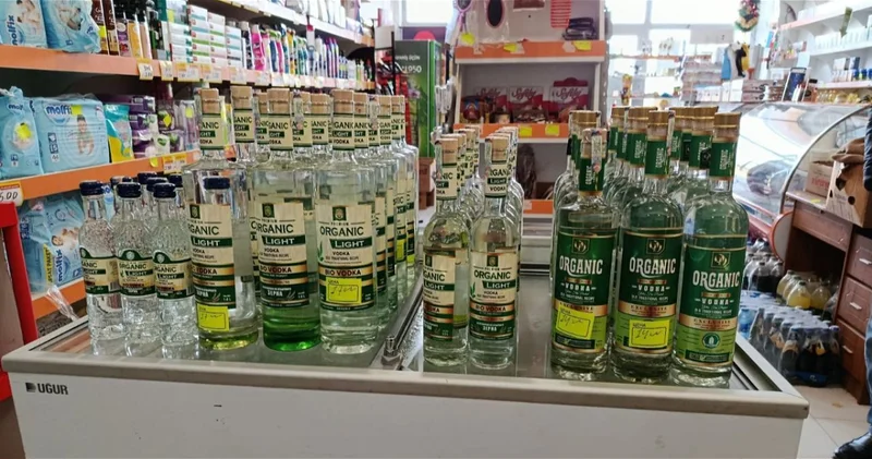 В Джалилабаде выявлена продажа поддельной алкогольной продукции ФОТО