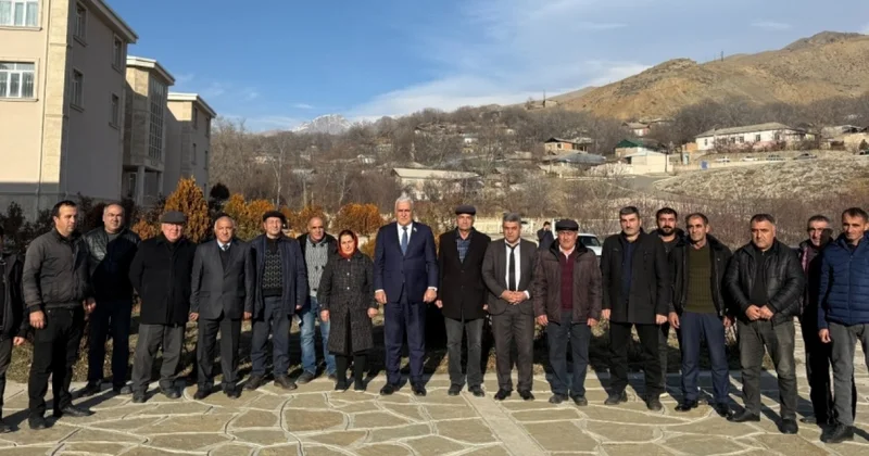 Vüqar Rəhimzadə Ordubadda seçiciləri ilə növbəti görüş keçirdi FOTOLAR