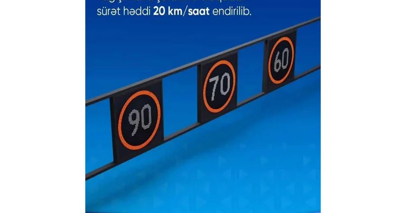 Zığ dairəsi Hava Limanı yolunda sürət həddi endirilib