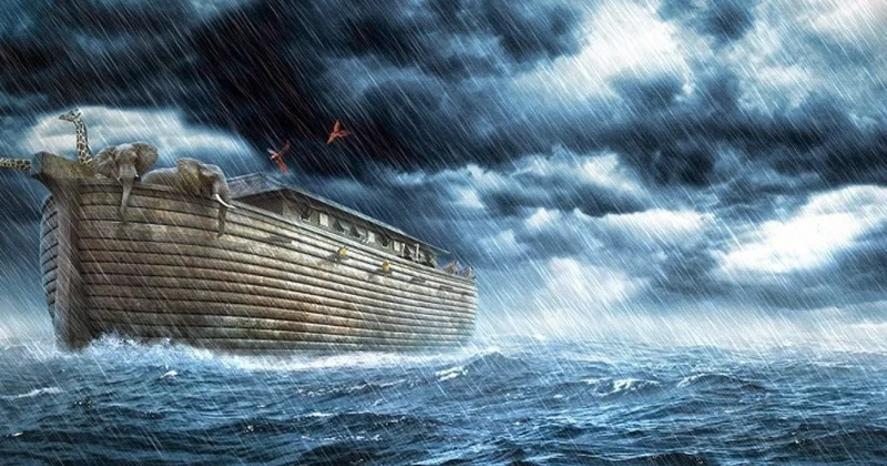 Bu gün Qiyamət günü dür dedi Minlərlə insan gəmisinə axın etdi (VİDEO)