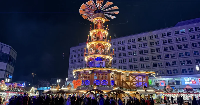 Berlindəki Milad yarmarkasında “Chaikhana” guşəsi türk xalqlarının milli mətbəxini təbliğ edir FOTOLAR