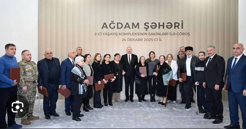 Ağdamda 2 ci yaşayış kompleksinin açılışı bərpa siyasətinin real nəticəsidir ŞERH OLUNDU