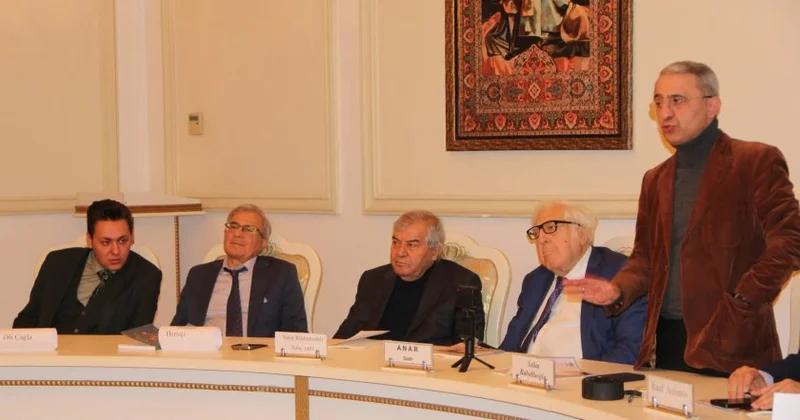 Təbrizli gənc yazar Əli Çağlanın kitabı AYB də təqdim olunub