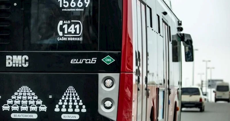 Yeni il gecəsi avtobusların iş qrafikində dəyişiklik ediləcək