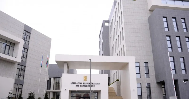 Baş Prokurorluq açıqlama yaydı