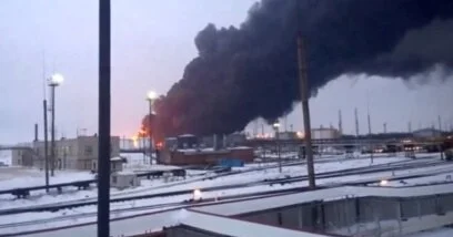 Украинские БПЛА атаковали объекты нефтегазового сектора России