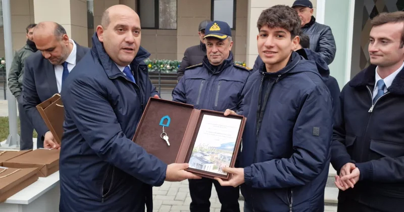 Köç karvanı Ağdama çatdı Açarlar təqdim olundu