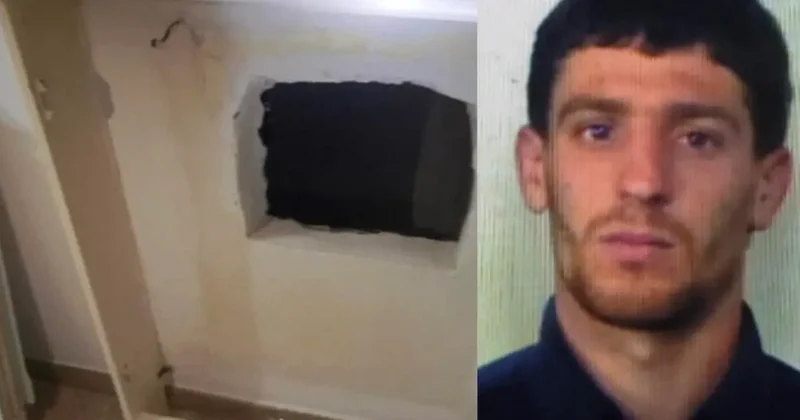 İtaliyalı mafioz mənzildə ağlagəlməz yerdə gizlənibmiş