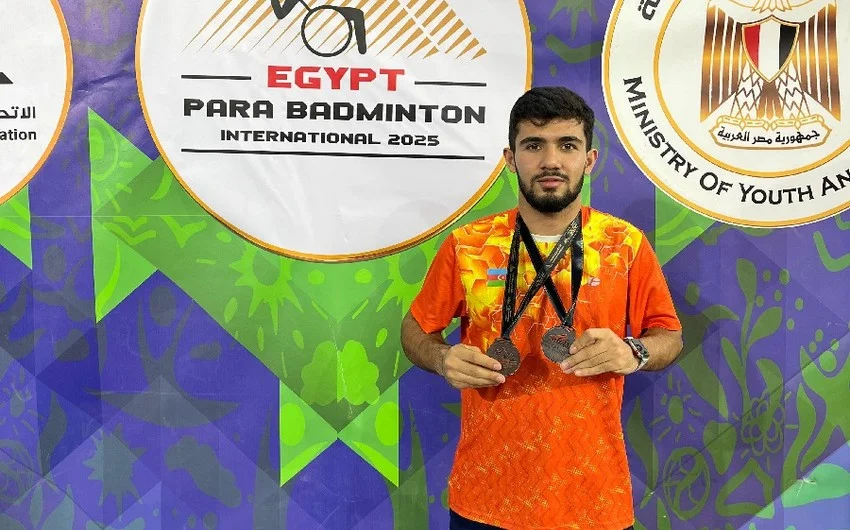 İbrahim Qahirədə iki medal aldı