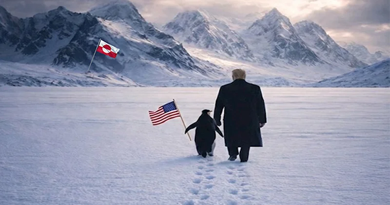 Qrenlandiyada pinqvinlərin yaşamadığını “Ağ Ev”dəkilər bilmir? Qalmaqal