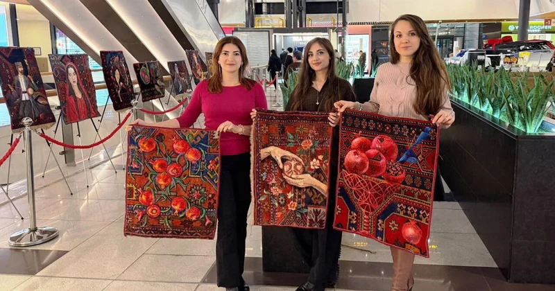 В Гяндже старые ковры превратили в яркие произведения искусства ФОТО