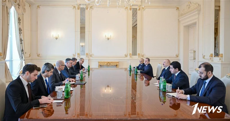 Ильхам Алиев принял главу МИД Израиля ФОТО