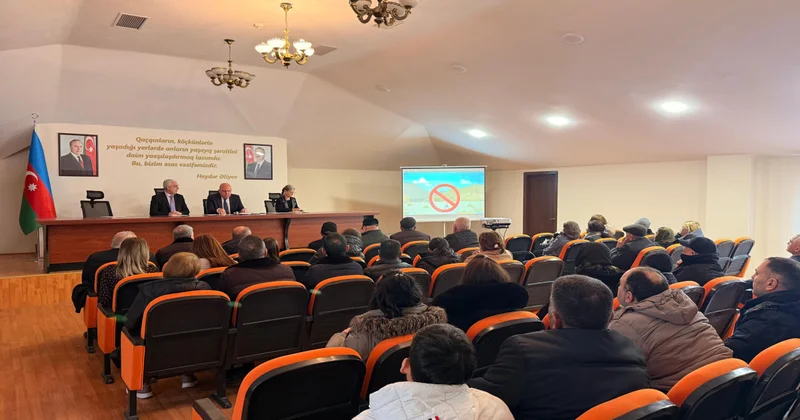 İşğaldan azad edilmiş bəzi ərazilərin sakinləri mina təhlükəsi ilə bağlı maarifləndirilib