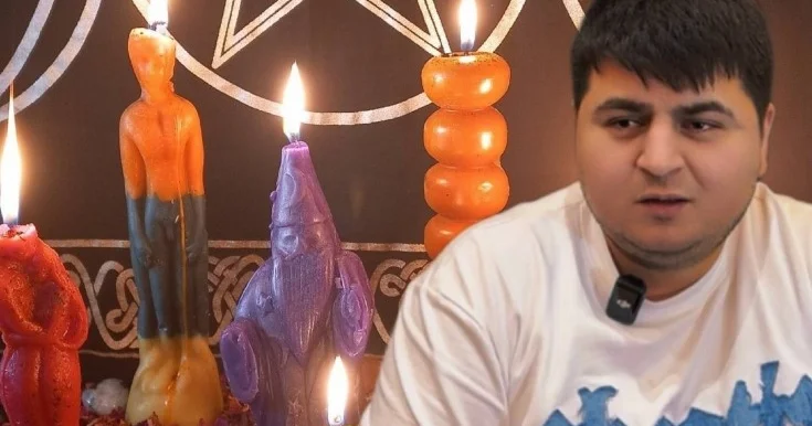 Hər yeri bürüyən ritual şamlarını yandırmayın Video