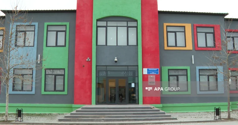 Azad edilmiş ərazilərdə təhsil infrastrukturunun bərpasında gənc mütəxəssislər fəal iştirak edirlər FOTO