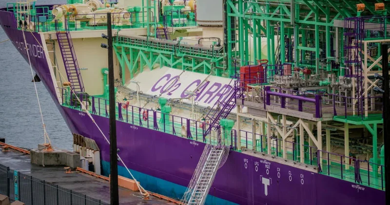 В Северном море создается подземное хранилище CO2