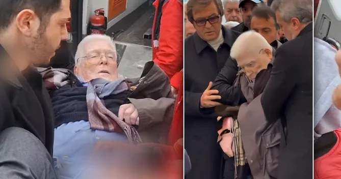 Həmkarının dəfninə qatılan 92 yaşlı aktyorun halı pisləşdi