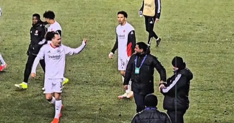 Rəqsi ilə Ayntraxt ın futbolçusunu əsəbiləşdirən şəxs kimdir? VİDEO