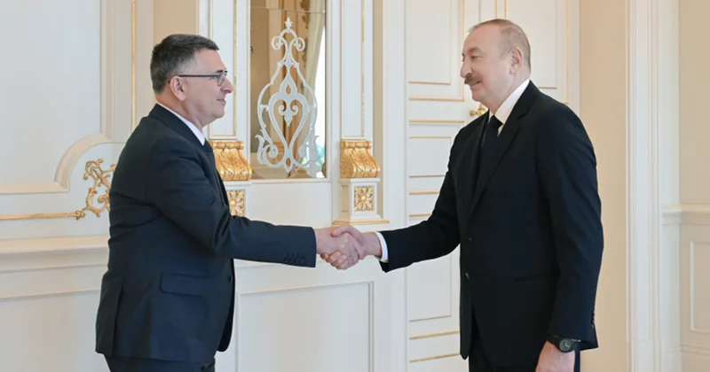 Prezident İsrail XİN rəhbərini qəbul etdi Fotolar