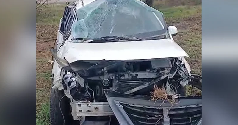 Qəbələdə ağır qəza 28 yaşlı sürücü öldü KONKRET