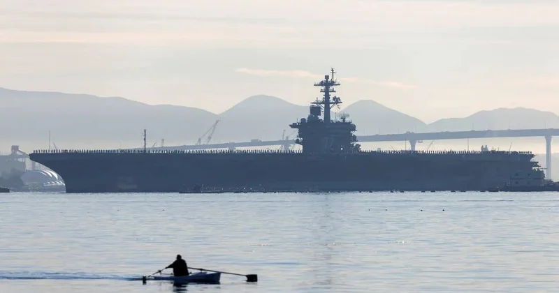 Fox: Авианосец США Авраам Линкольн прибыл в регион Ближнего Востока