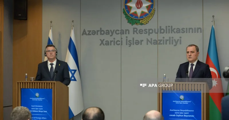 XİN: İsrailli iş adamları ilə Mərkəzi Asiya bazarına çıxış müzakirə edilib