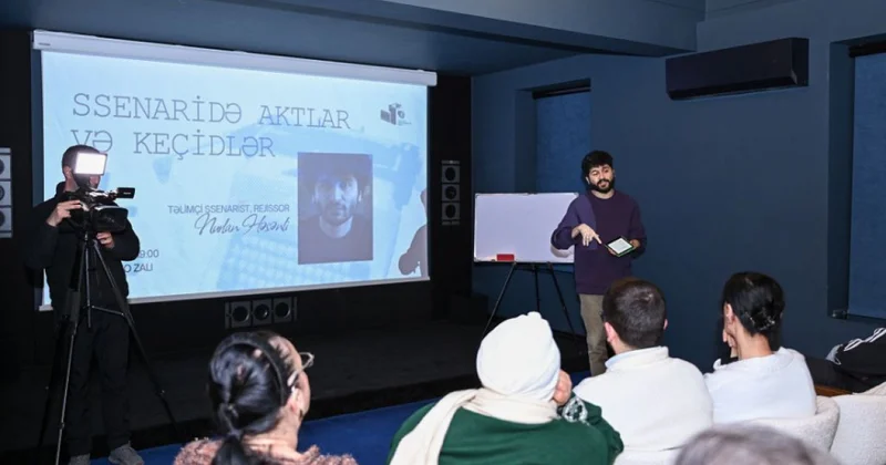 “Ssenaridə aktlar və keçidlər” adlı təlim keçirildi